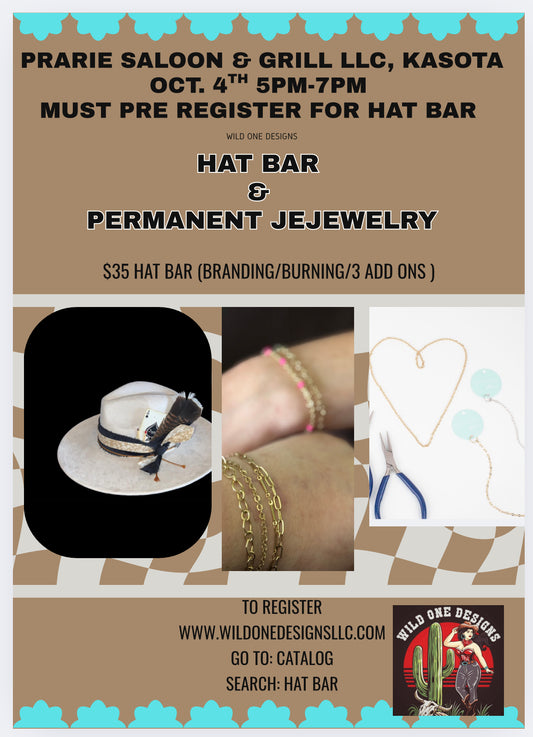 Kasota Hat Bar