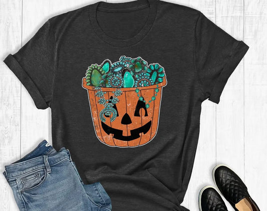 Turquoise pumpkin