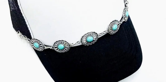 Silver Turquoise Chain